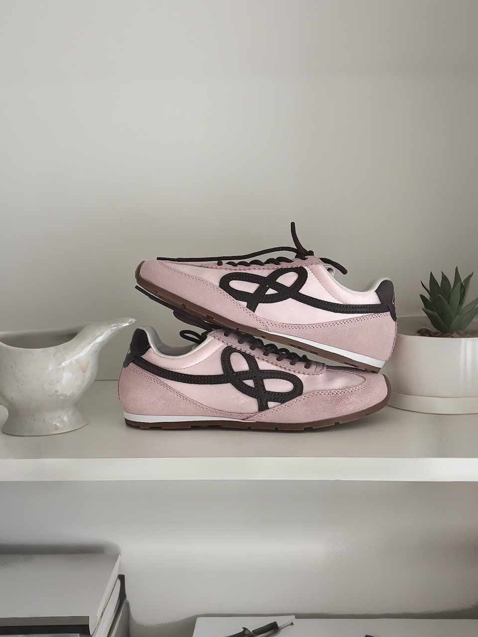 WE FLOWER 法棍鞋 小花鞋 芭蕾粉 柔粉 粉棕色 摩卡 咖啡色 男女鞋 / 預購