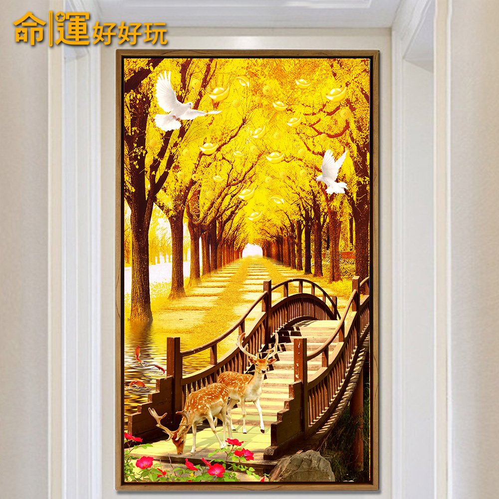 【命運好好玩】錢途無量玄關掛畫 (廠商直出、不參加免運及滿額贈優惠)