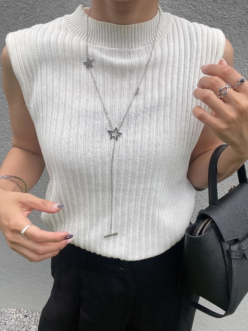 original long star necklace