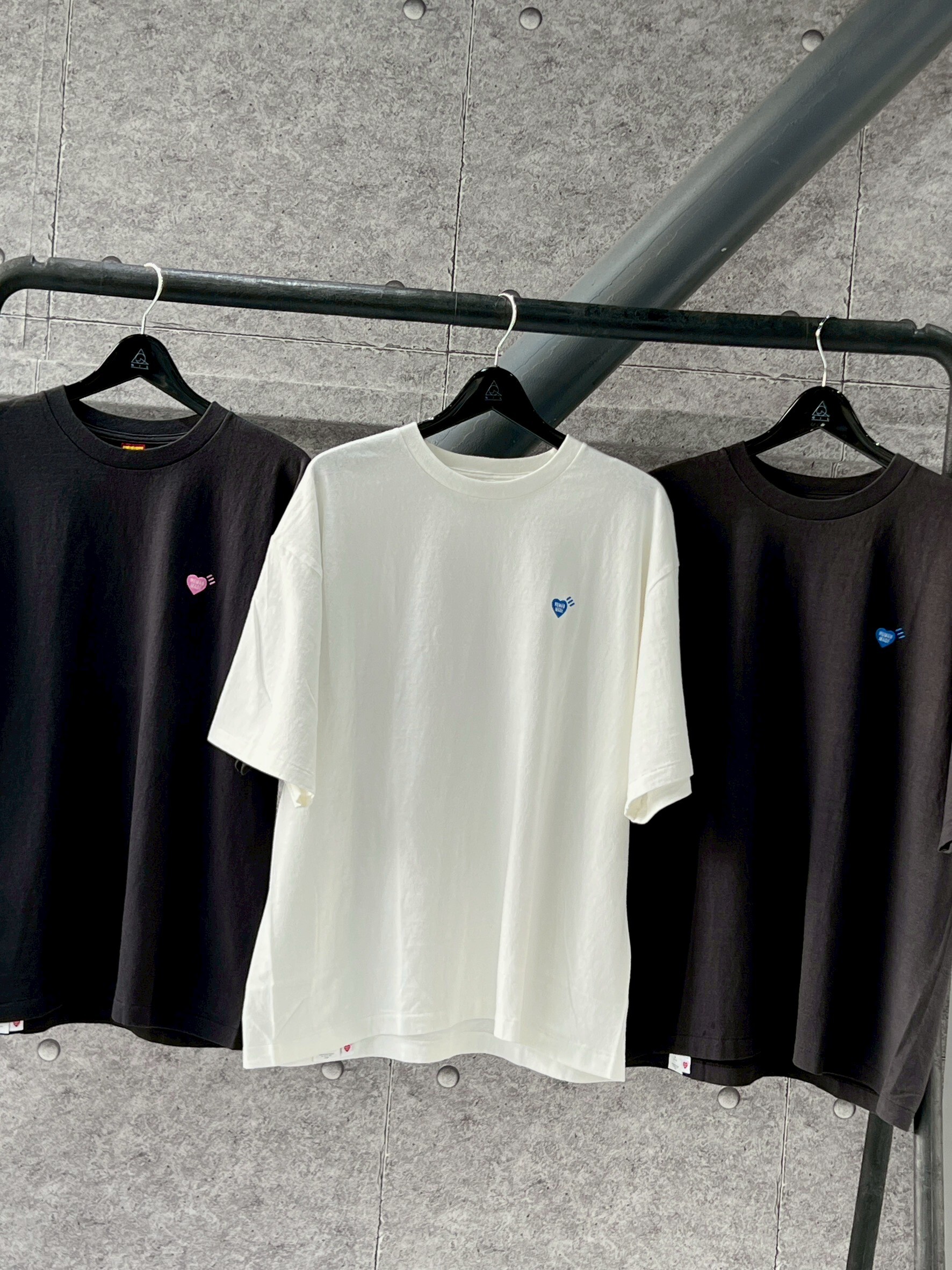 HUMAN MADE 胸口刺繡 小愛心 短袖 T