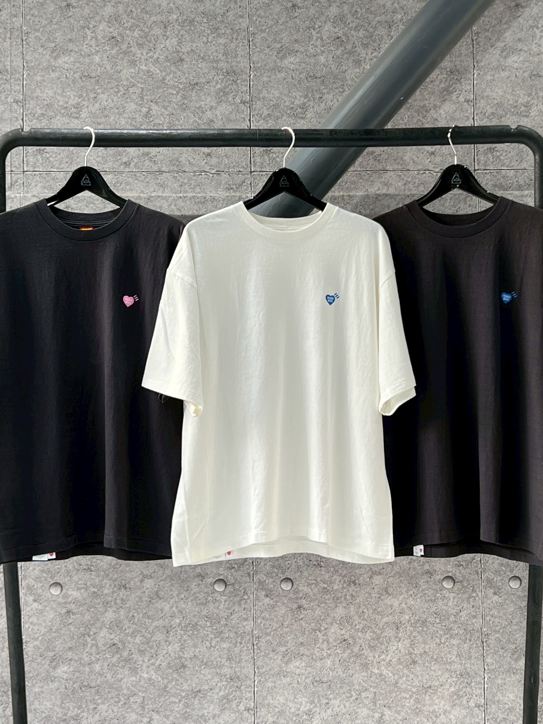 HUMAN MADE 胸口刺繡 小愛心 短袖 T