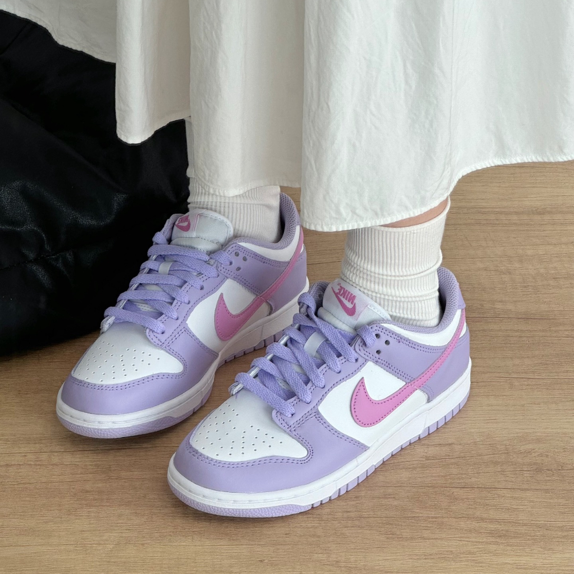Nike Dunk Low GS Lilac Bloom 夢幻粉紫 星黛露色 低筒 女鞋 HQ1185-161