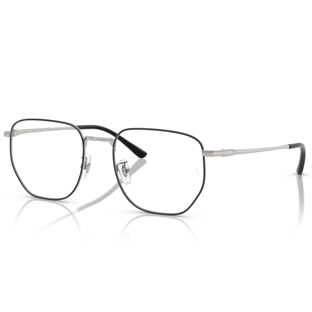 【RayBan】RB8776D 1249-53mm 鈦金屬 多邊形框光學眼鏡♣