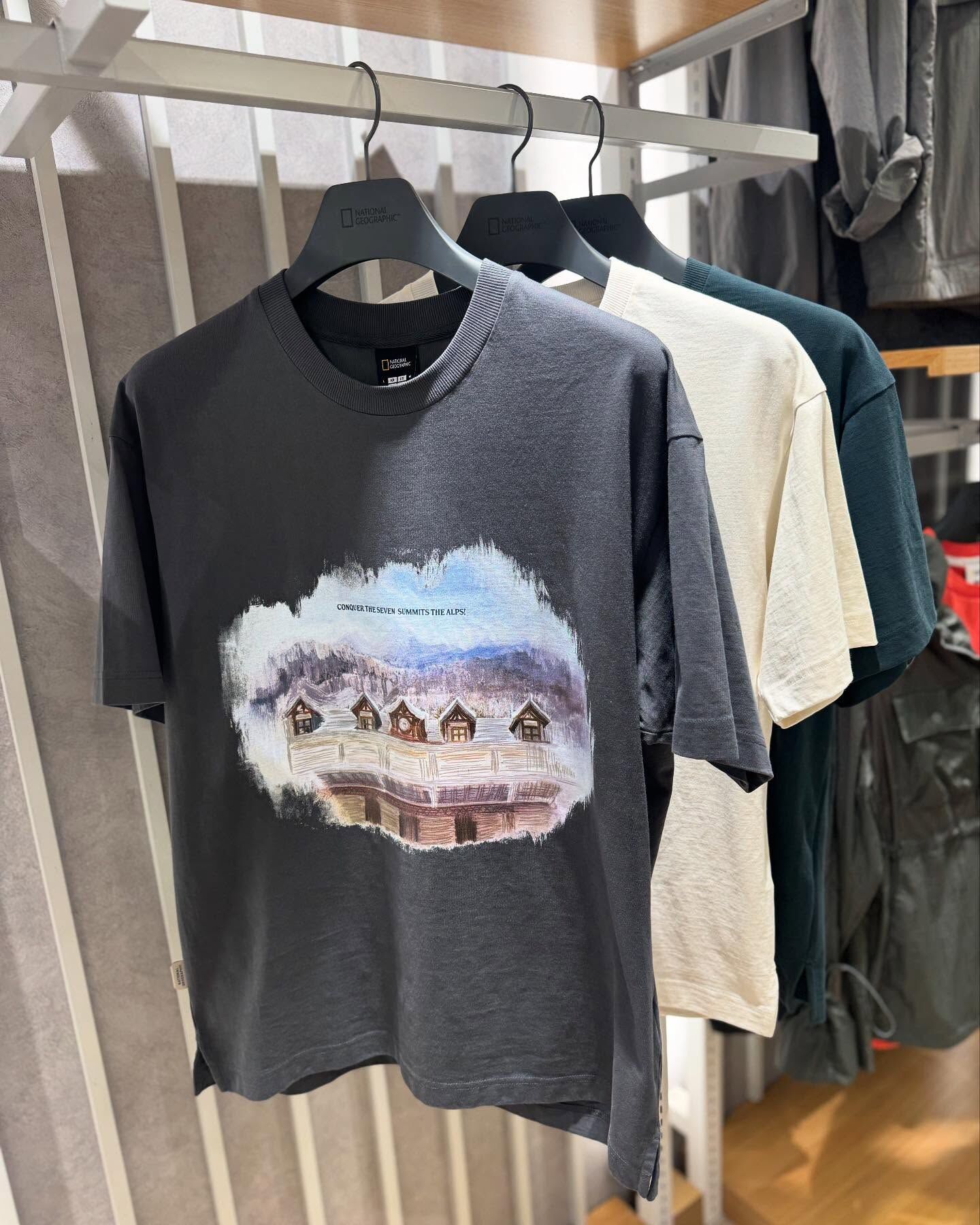 【代購】NATIONAL GEOGRAPHIC 國家地理 NRN Graphics 雪屋 短袖 短T N253UTS100