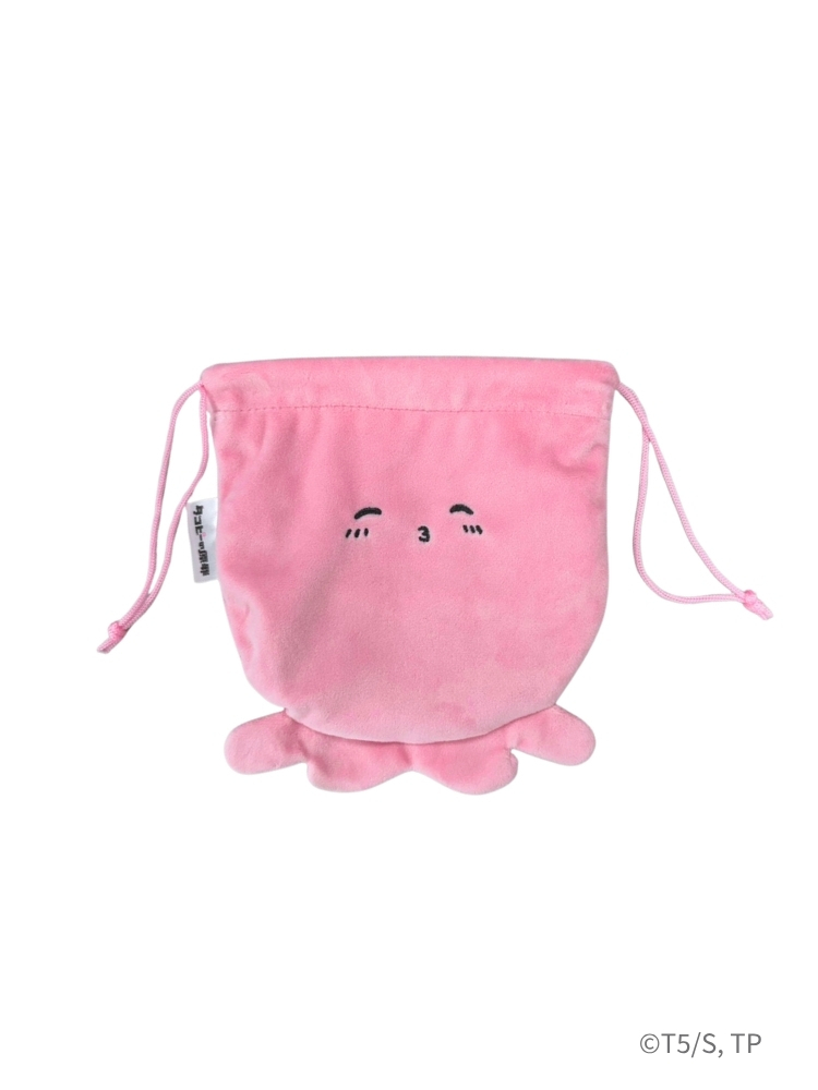 章魚嗶的原罪 絨毛束口袋 章魚嗶