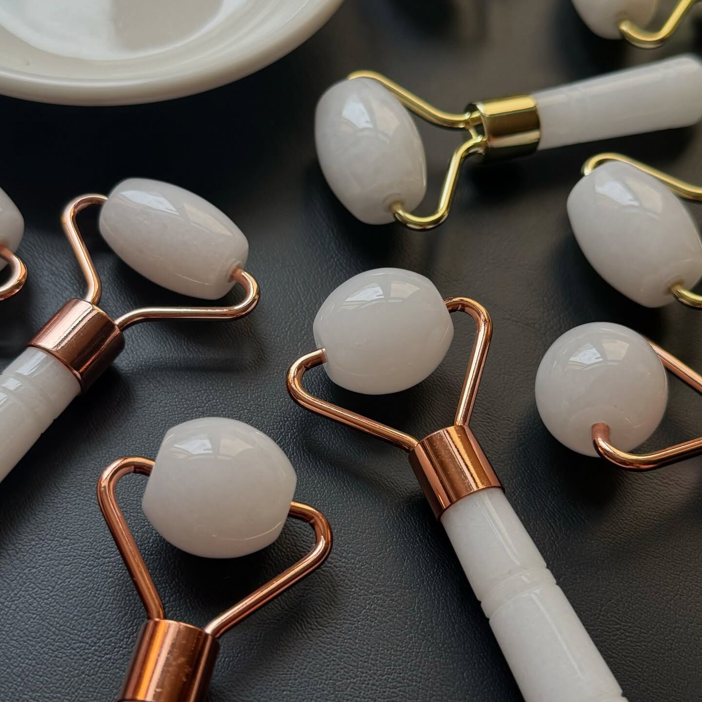 [原石] 白玉 按摩滾輪