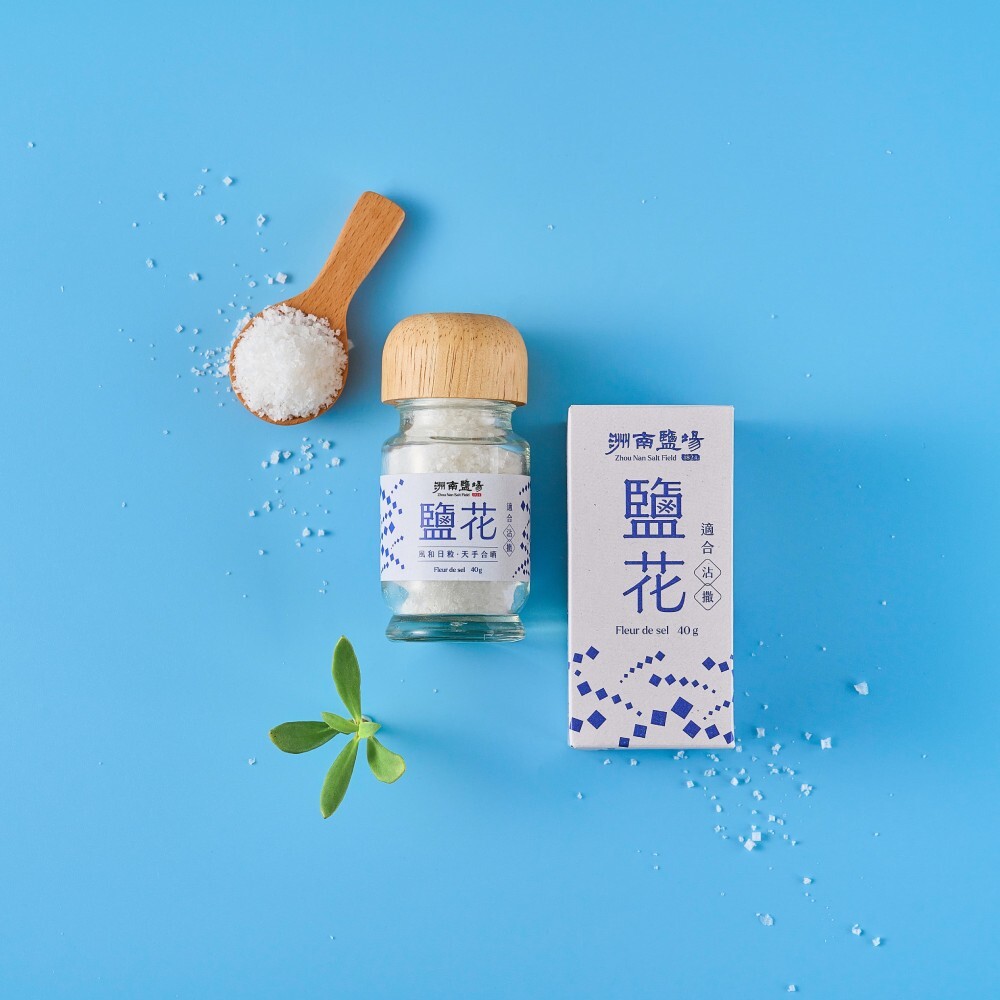 洲南鹽場 鹽之花 40g