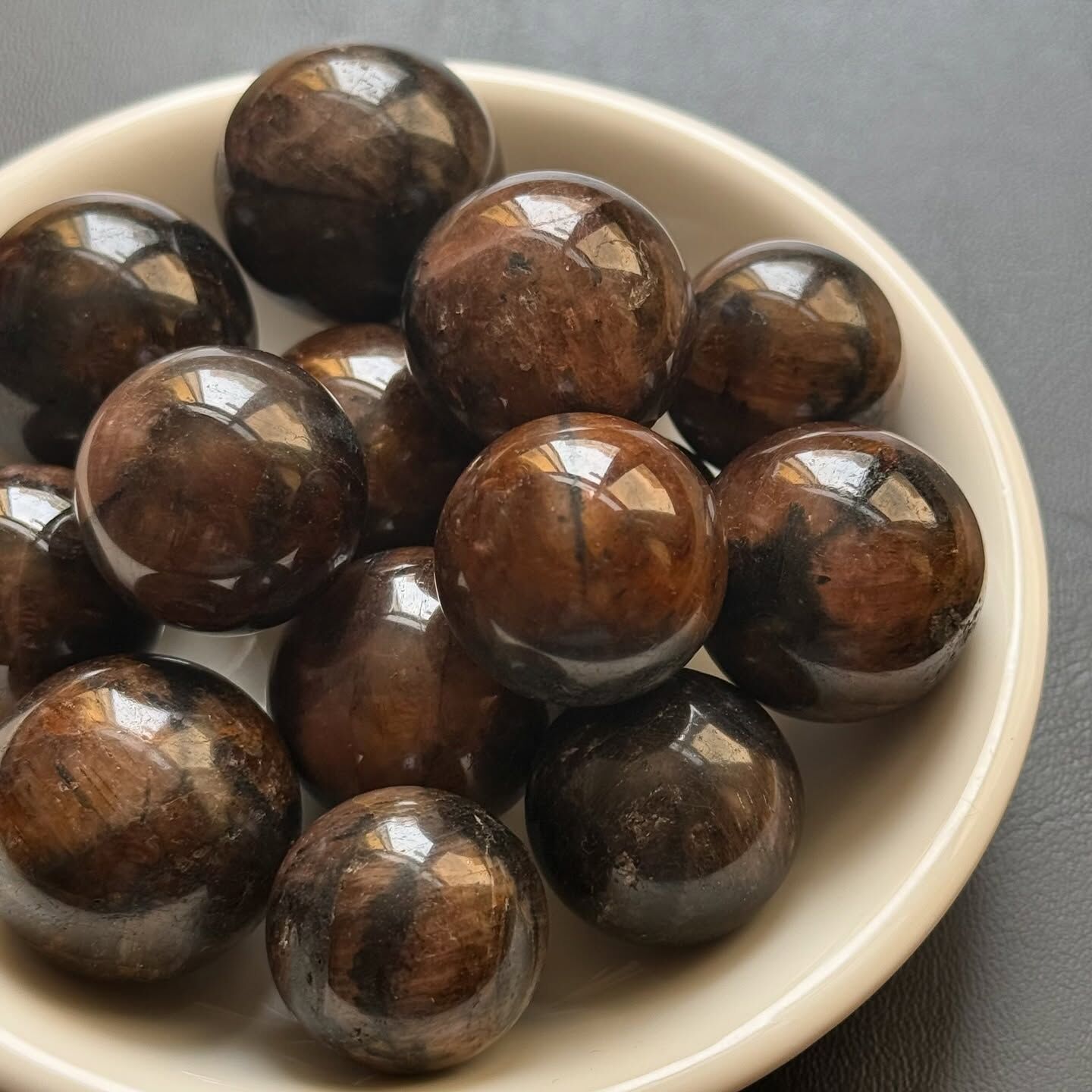 [原石] 空晶石 十字石 水晶球