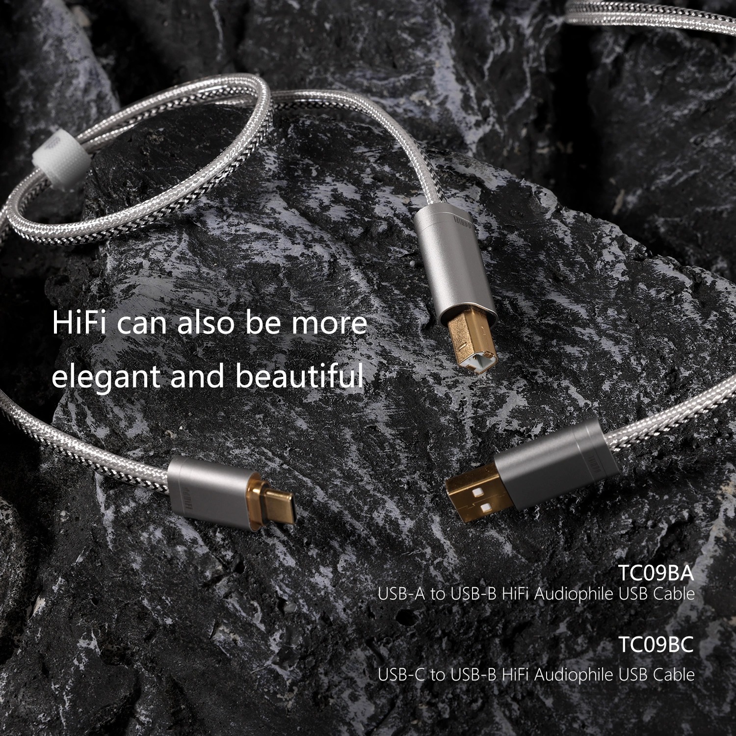 ddHiFi TC09BA HiFi Audiophile USB Cable