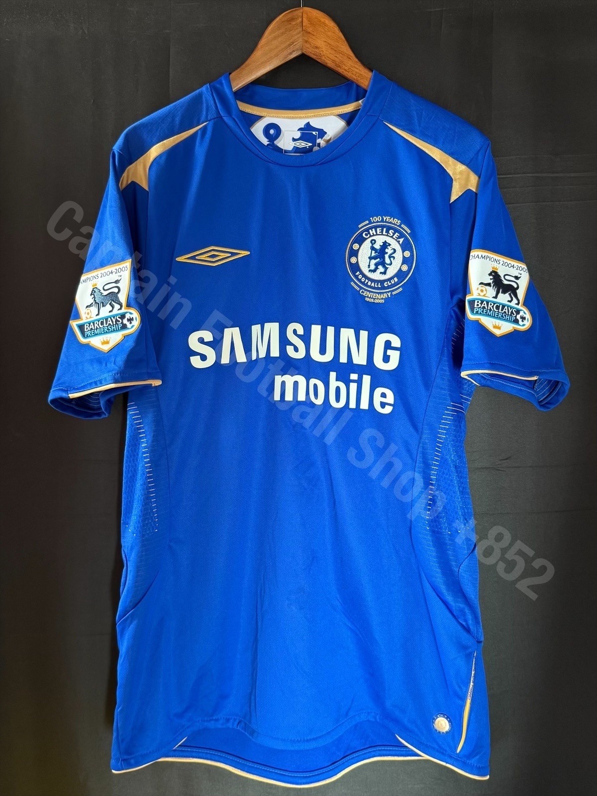 Chelsea 2005-2006 Umbro Centenary Home Shirt #8 LAMPARD