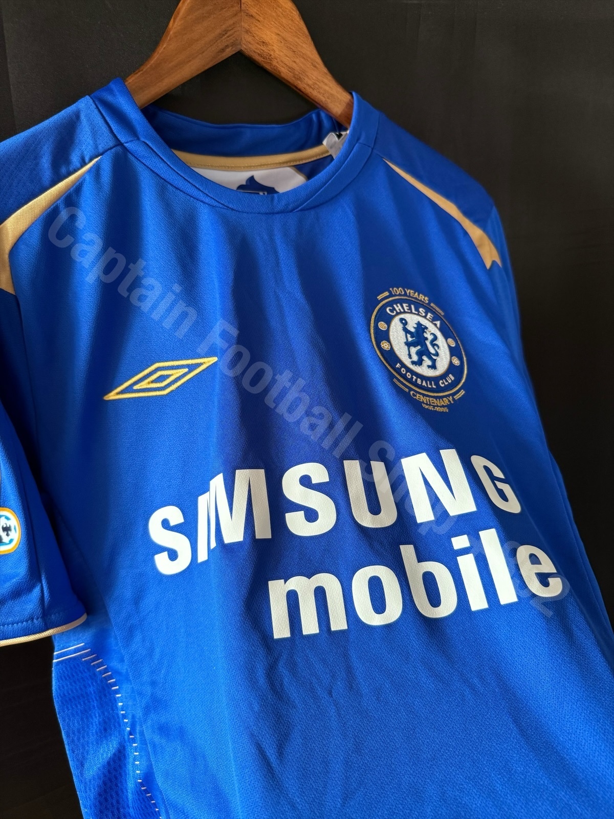 Chelsea 2005-2006 Umbro Centenary Home Shirt #8 LAMPARD