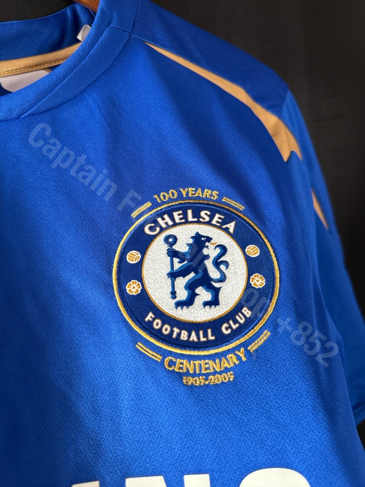 Chelsea 2005-2006 Umbro Centenary Home Shirt #8 LAMPARD