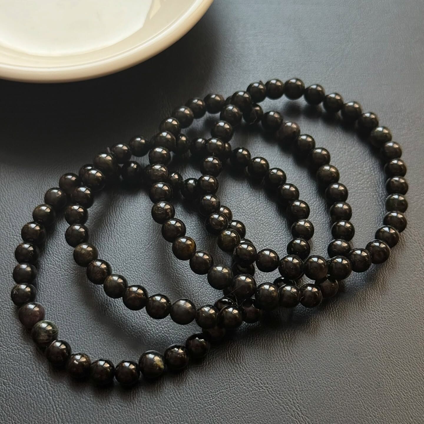 [原石] 金運石 （無光，普通等級）水晶手串