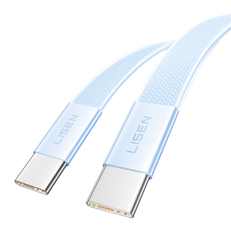 【Lisen】 TC to TC 60W超薄果凍快充線 L601
