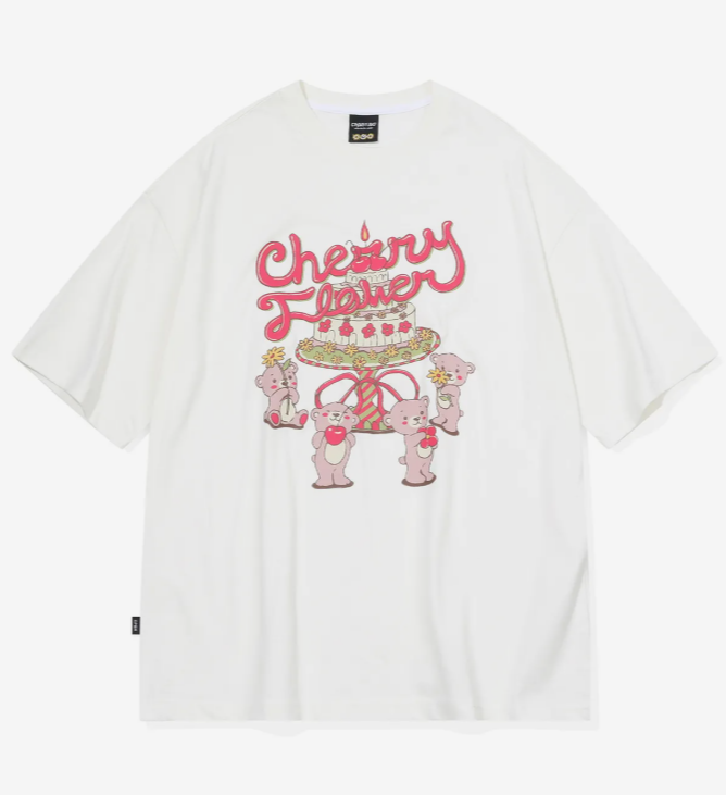 CPGN STUDIO / eddy's Cake Short T-shirt / Cream white / JUL25