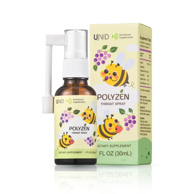 【樂森藥局】UNID 貝多酚噴噴（草莓風味） 口腔噴劑 30ml