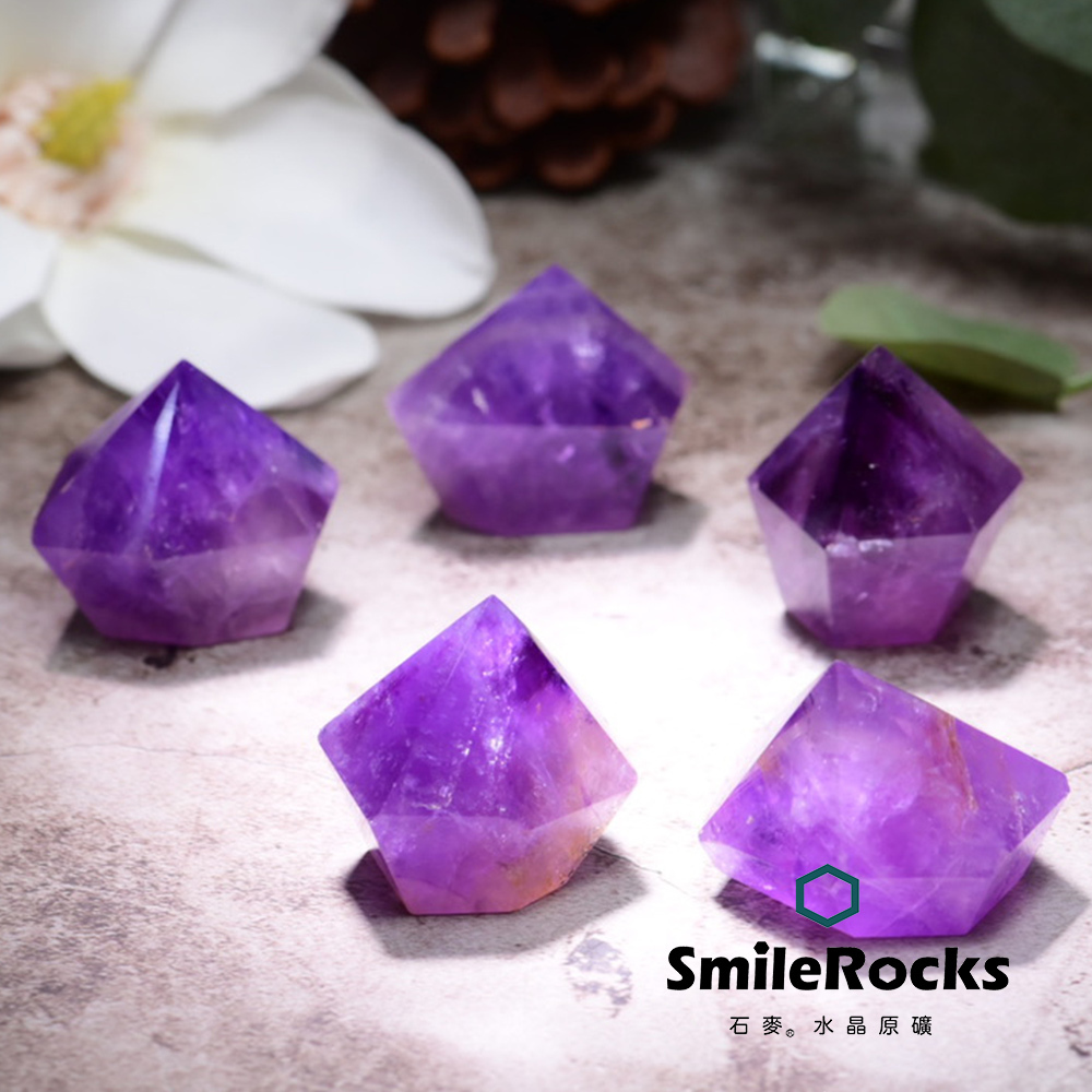 【石麥SmileRocks】巴西紫水晶柱頭