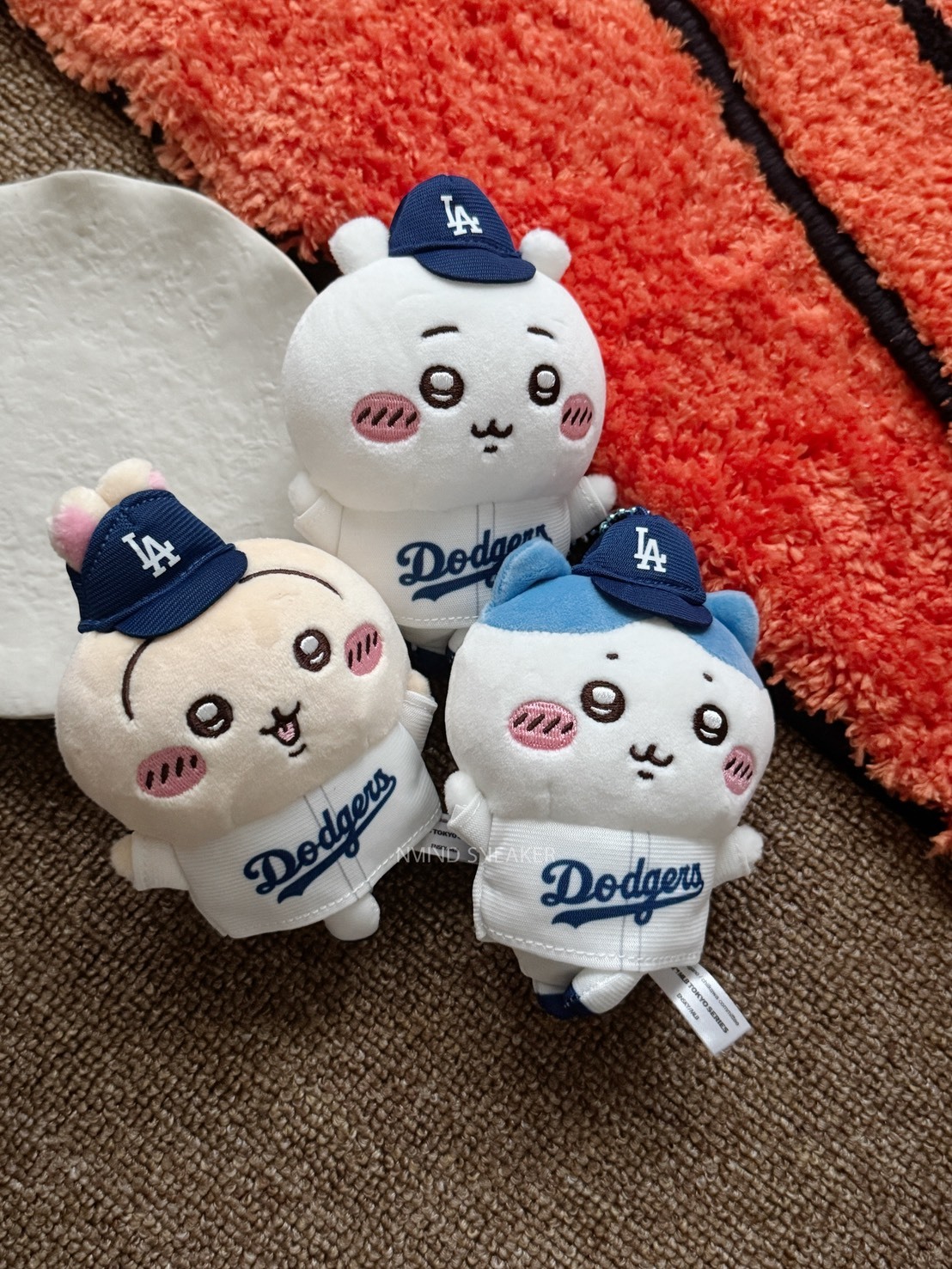 <快速出貨> Chiikawa 吉伊卡哇 × MLB 限量聯名吊飾