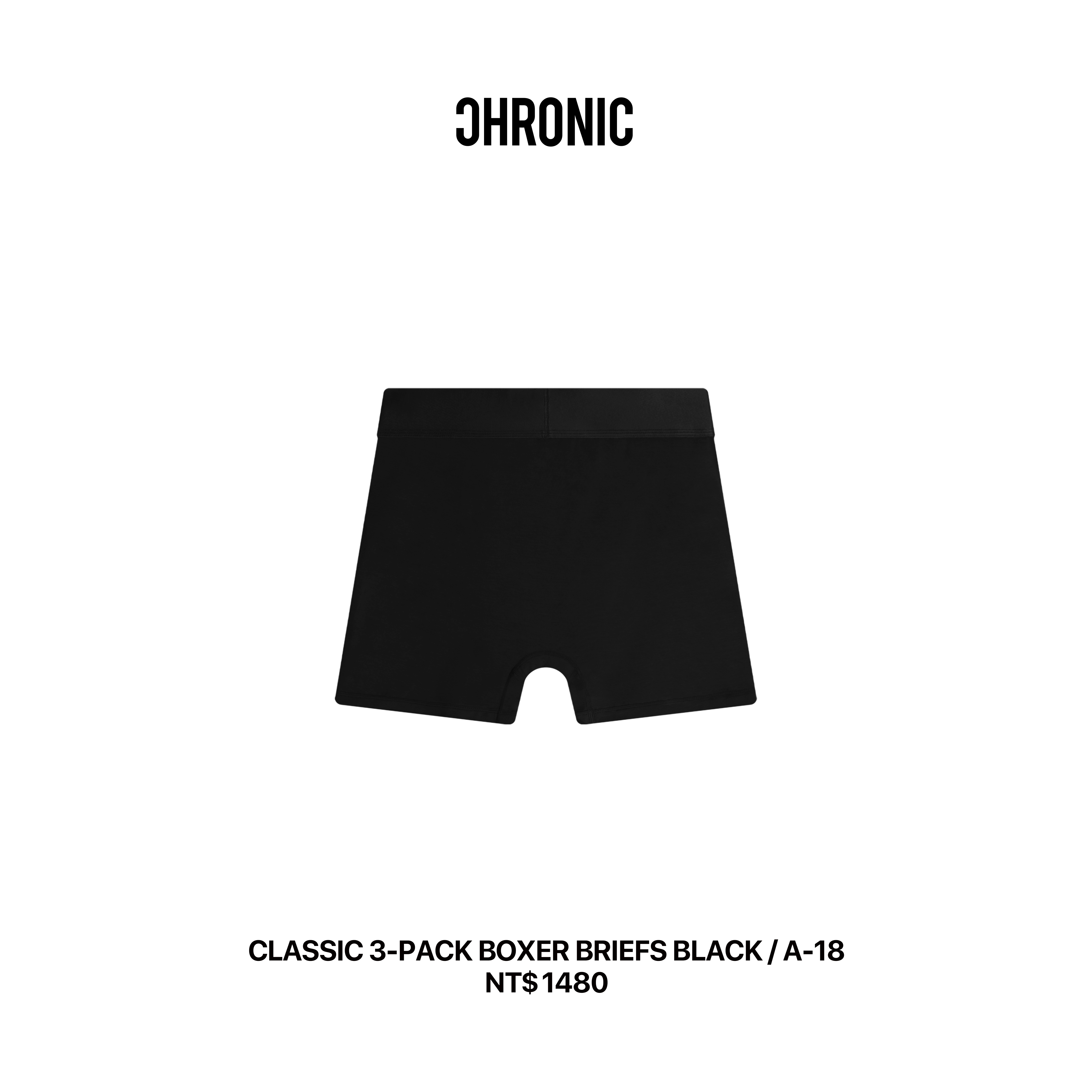 CLASSIC 3-PACK BOXER BRIEFS BLACK / A-18