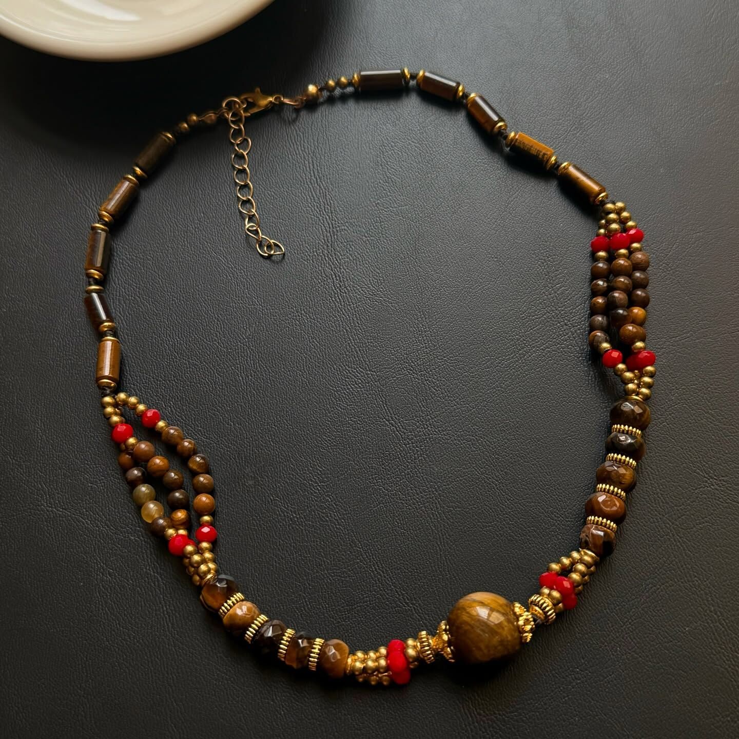 [原石] 黃虎眼石 項鏈