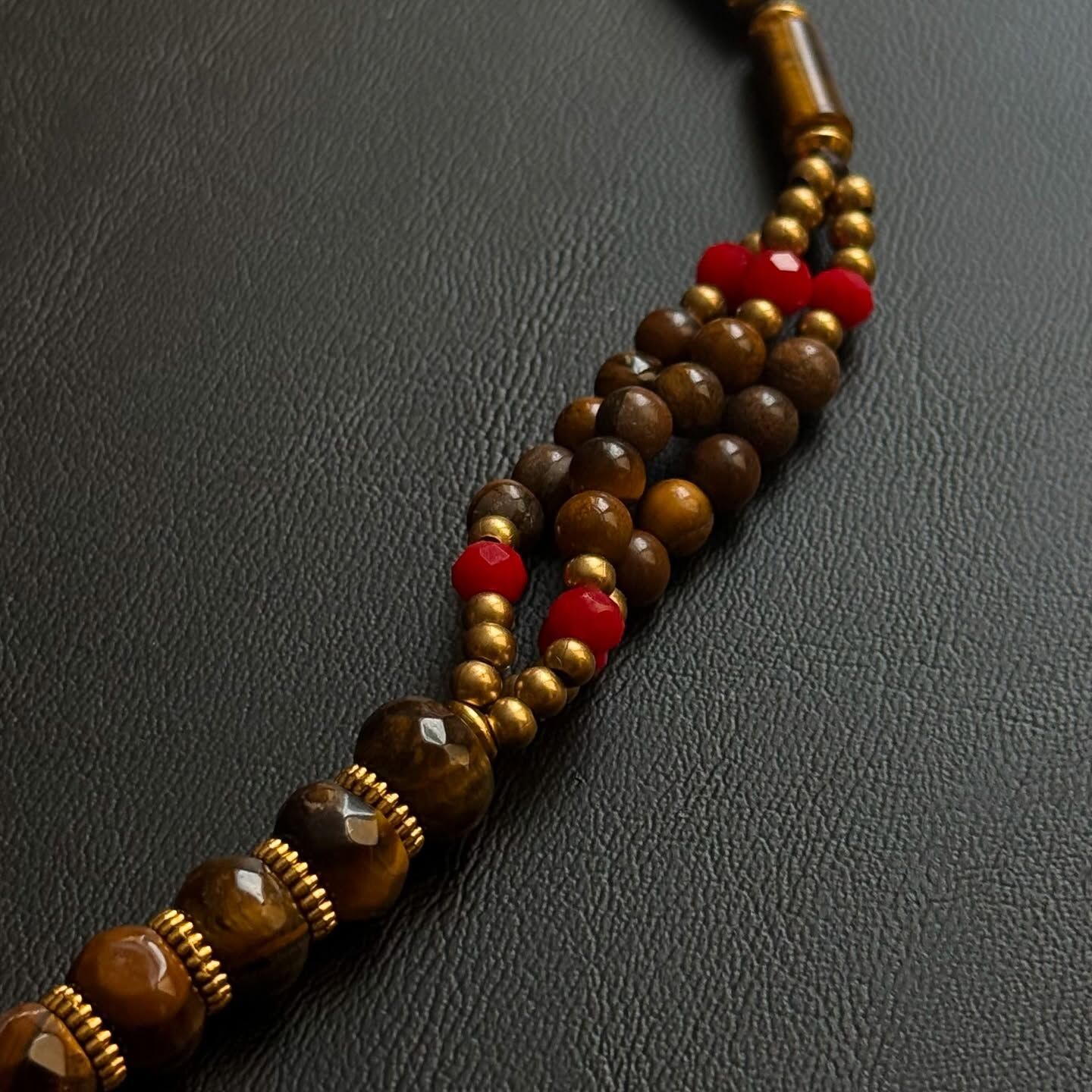 [原石] 黃虎眼石 項鏈