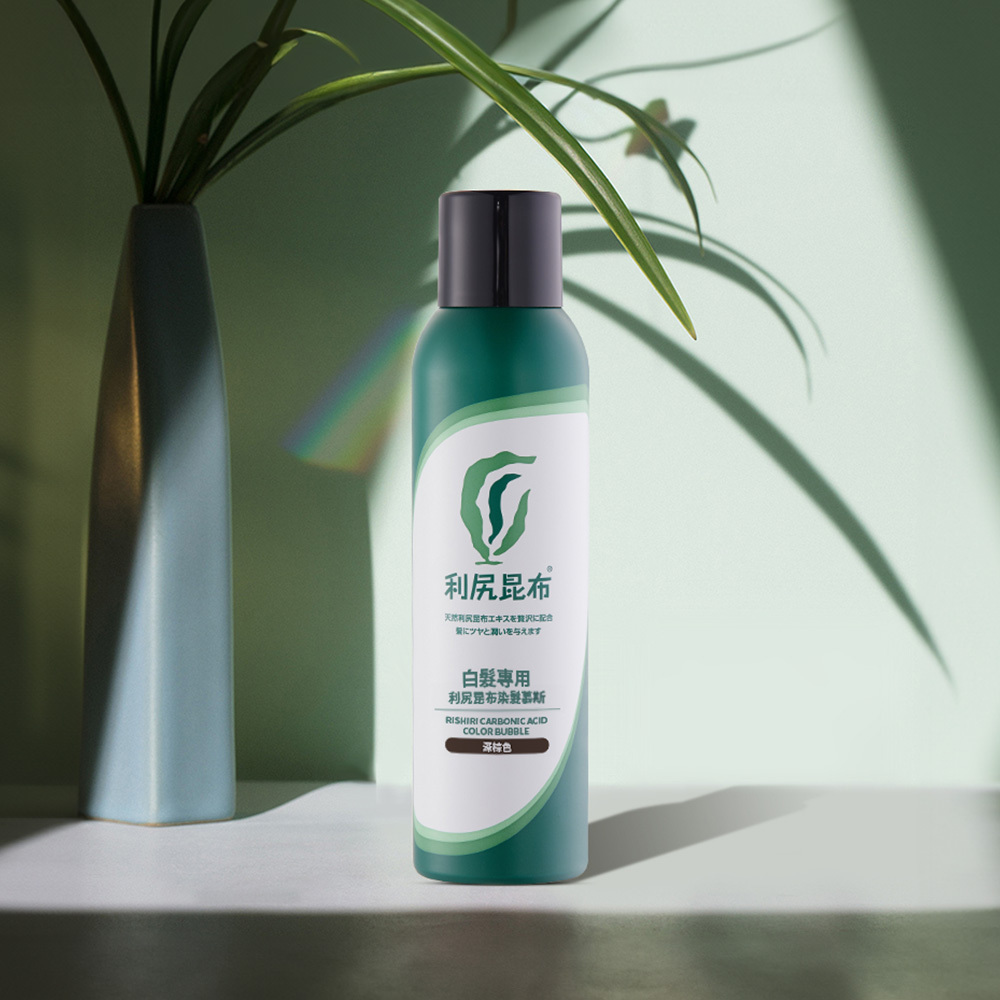 【利尻昆布 | 好康2入組】白髮專用染髮慕斯