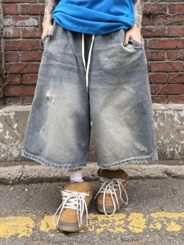 洗水牛仔短褲 P3129