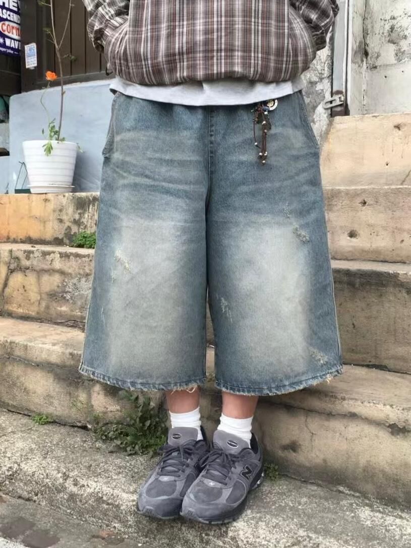 洗水牛仔短褲 P3129