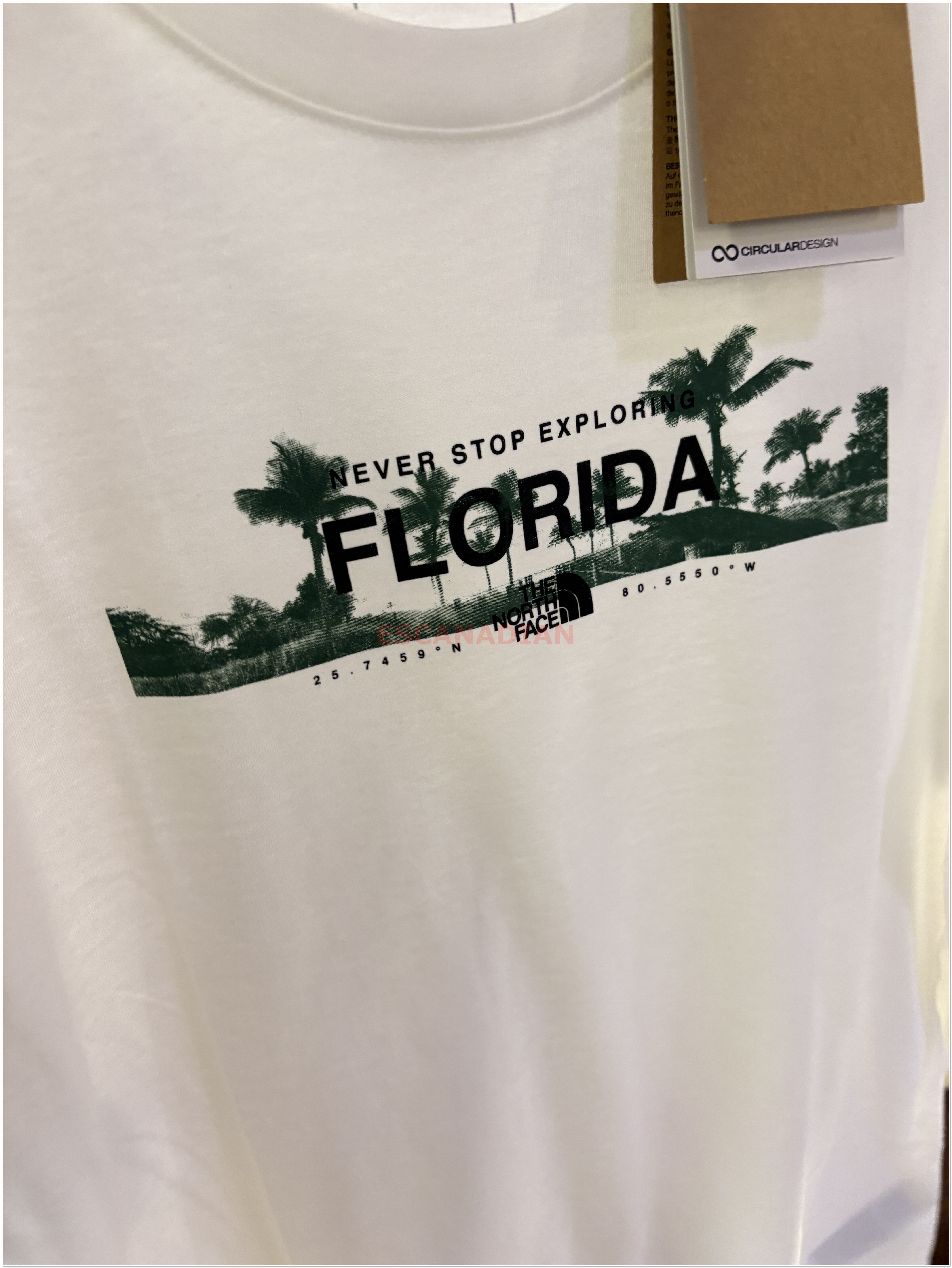THE NORTH FACE 男大人 佛羅里達限定 短TEE