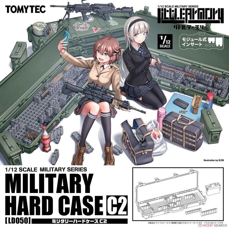 TOMYTEC 代理版 1/12 迷你武裝 LD050 Military Hard Case C2
