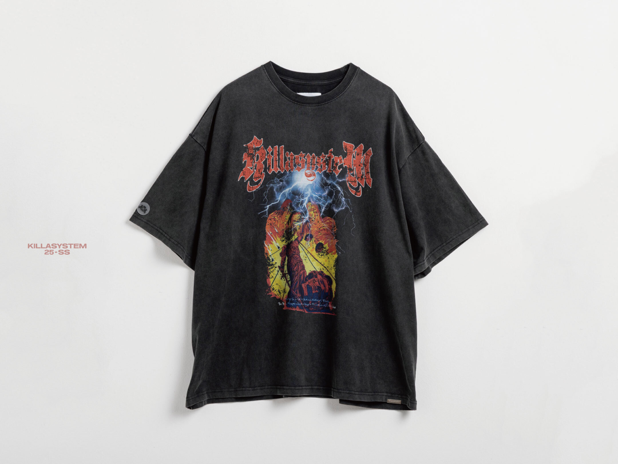 KILLASYSTEM 25S/S RED HOOD TEE