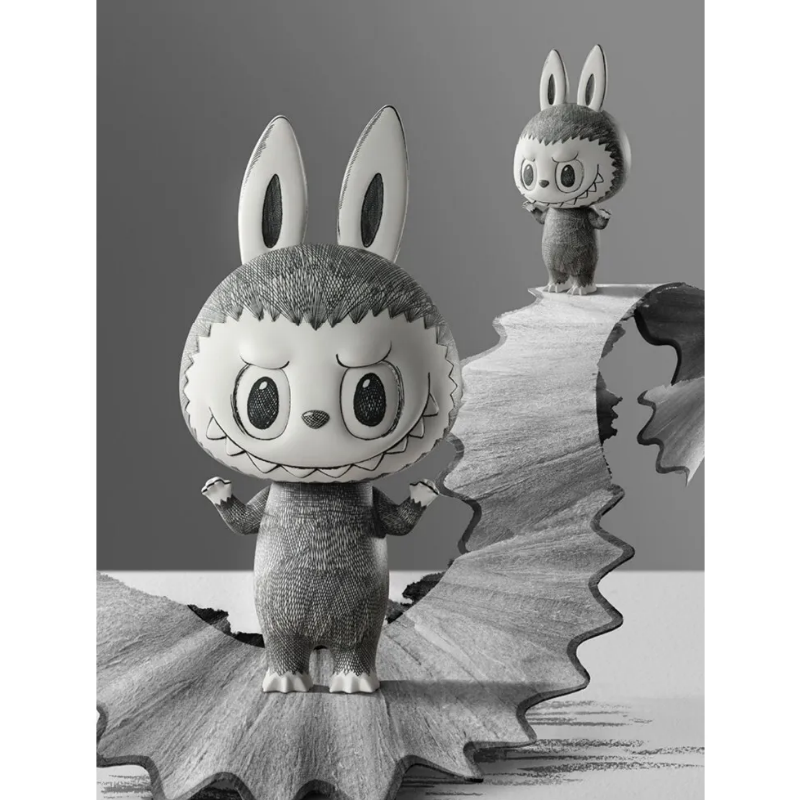 POP MART LABUBU THE MONSTERS SKETCH 素描 400% / 1000% 搪膠公仔