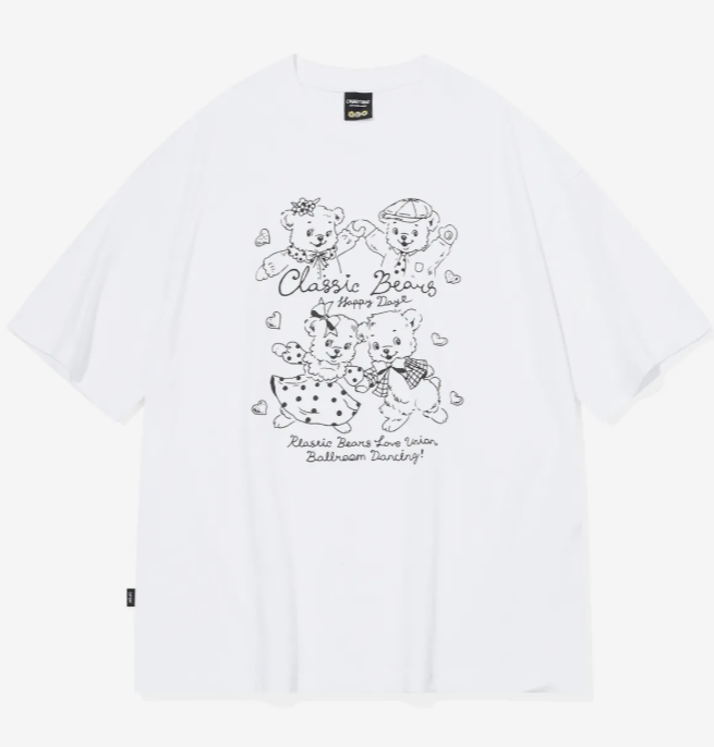 [CPGN STUDIO]★25SS★CLASSIC BEAR SHORT SLEEVE T-SHIRT MUSINSA | CPGN STUDIO Classic Bear Short Sleeve T-Shirt Black