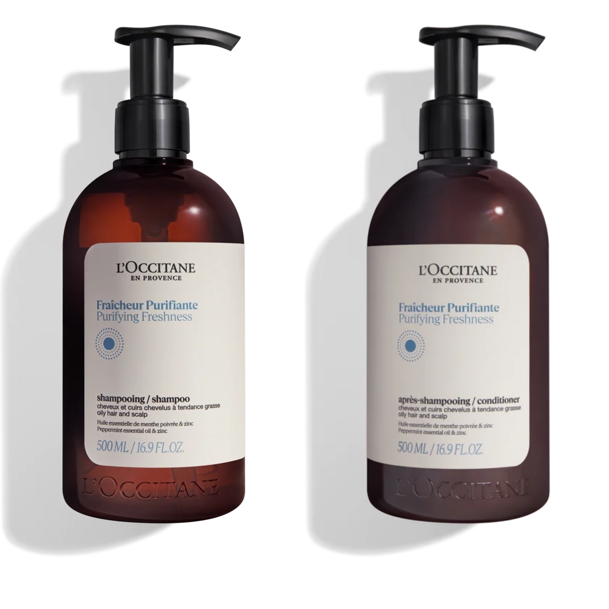 L'occitane 草本療法清爽淨化洗髮水/護髮素