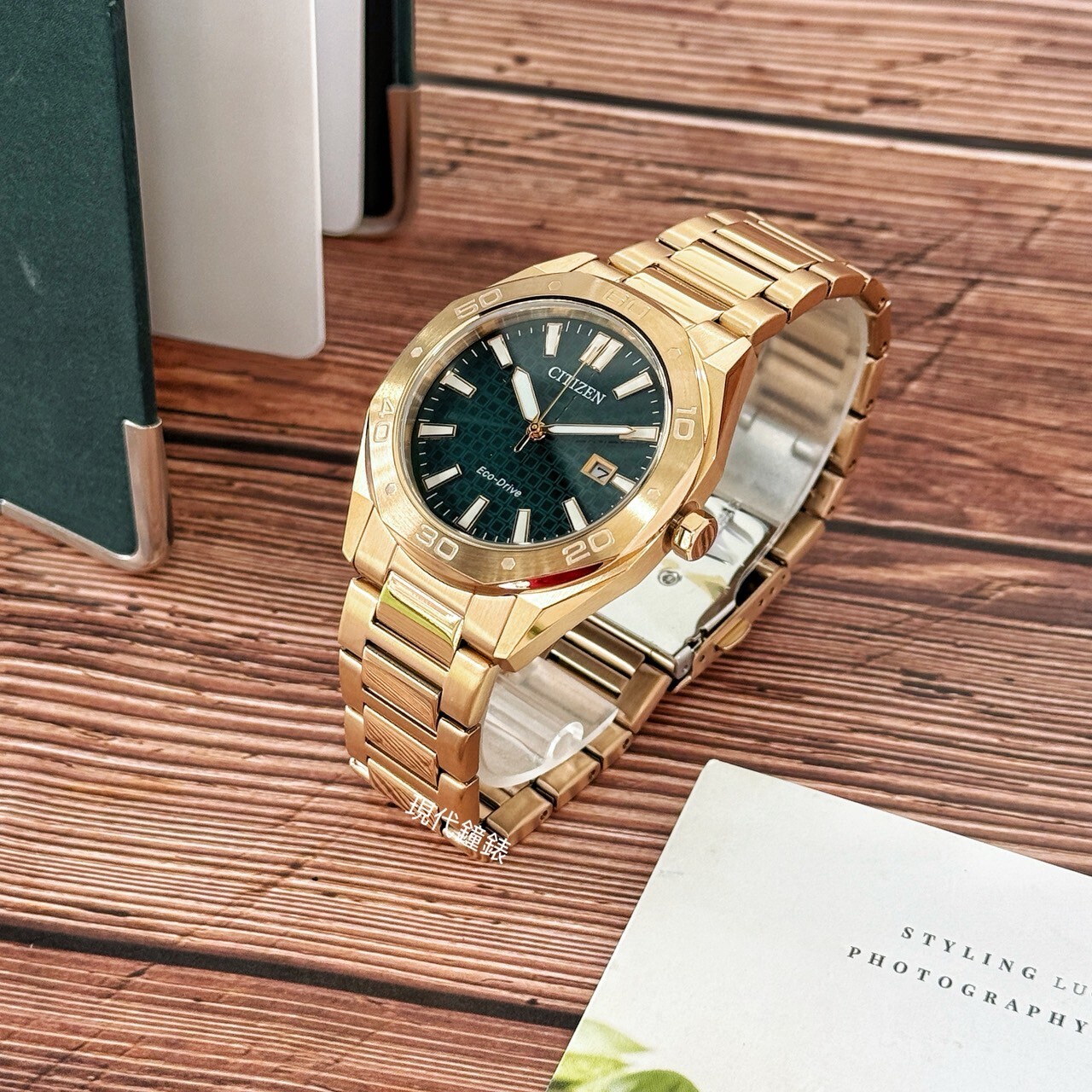 【CITIZEN 星辰】GENT'S系列 八角殼形光動能腕錶BM7633-81X 41mm 現代鐘錶