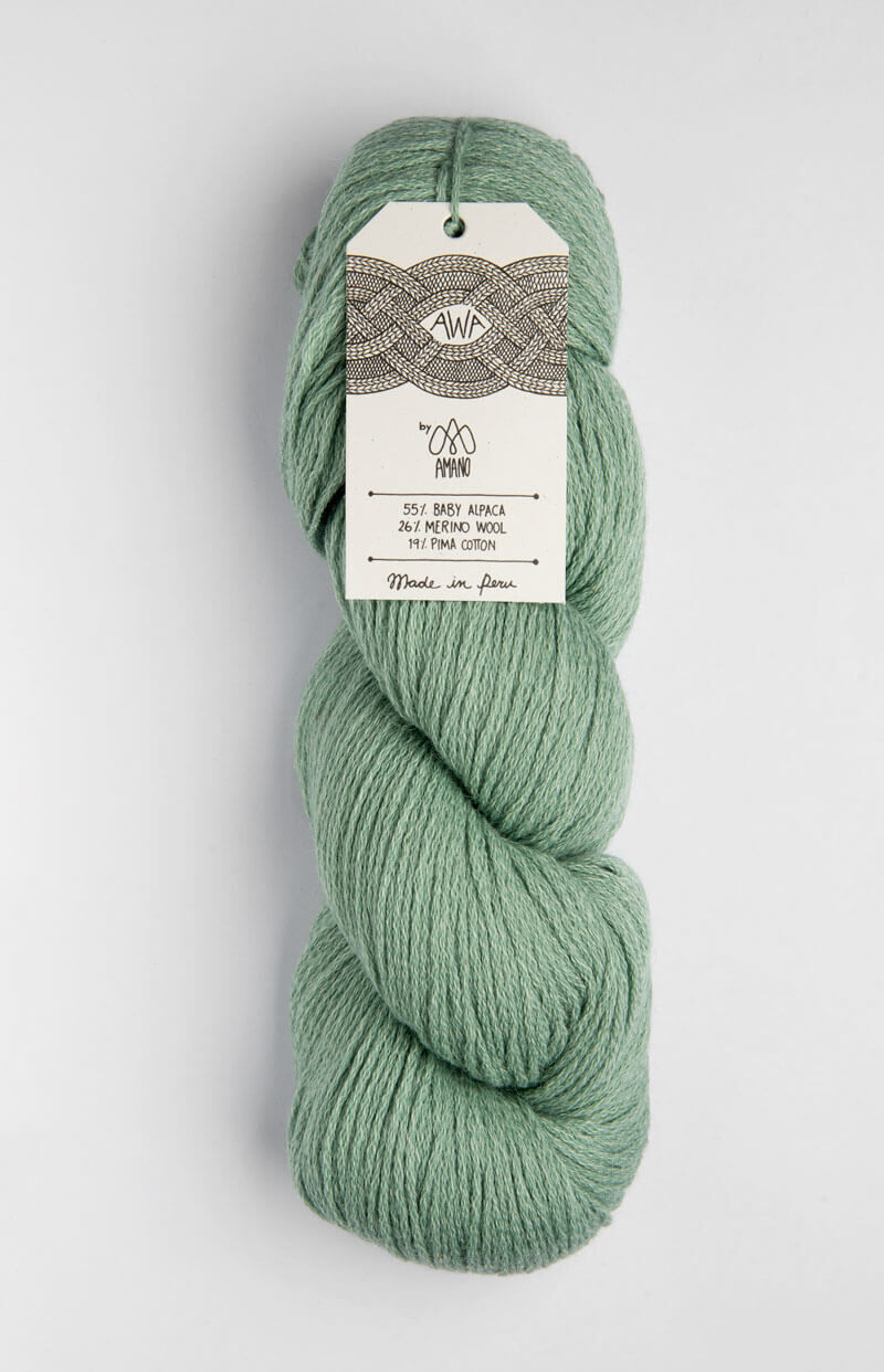 Amano Yarns - Awa 幼羊駝、棉毛混紡線