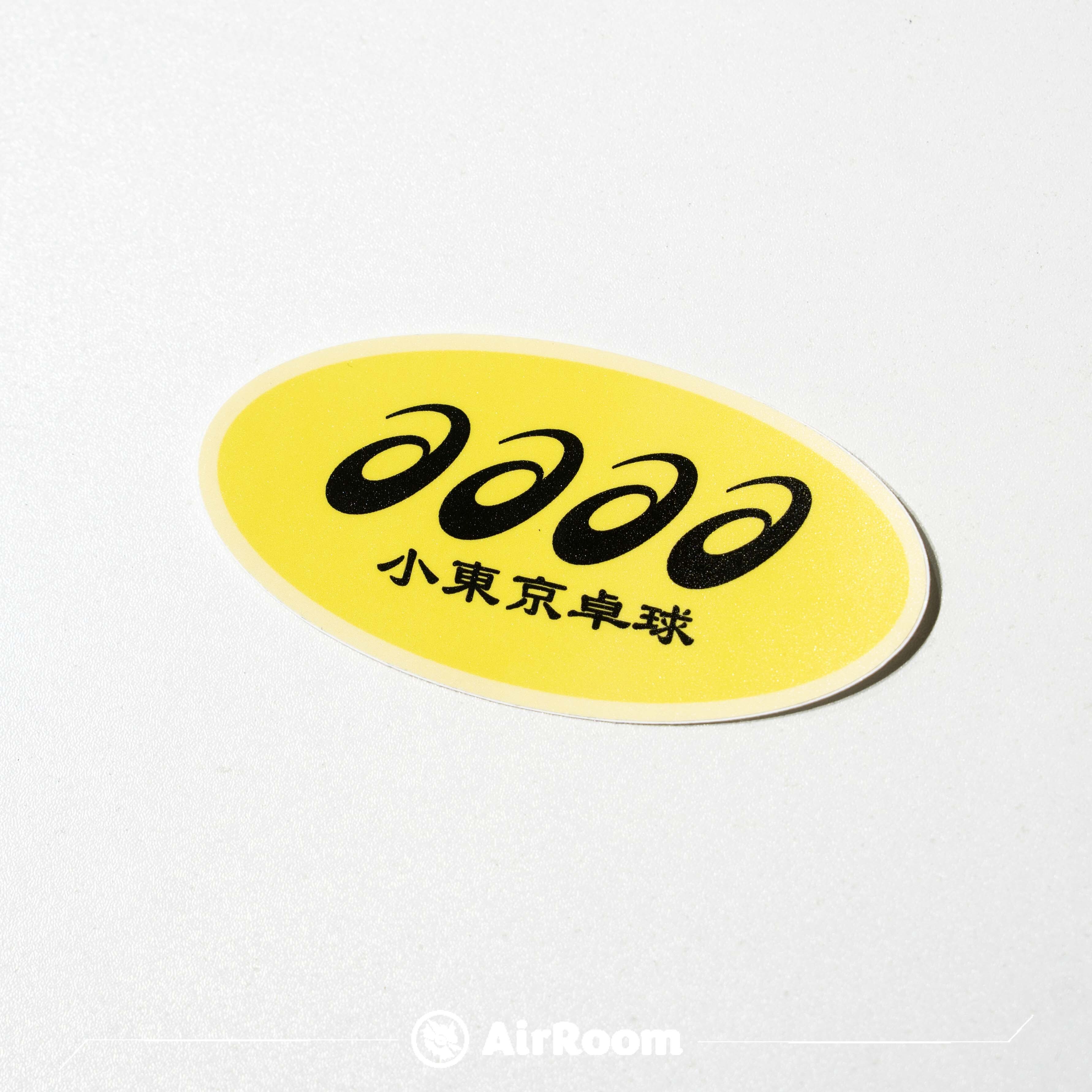 2025SS ASICS x Lttt 小東京桌球 聯名 Logo 貼紙 現貨