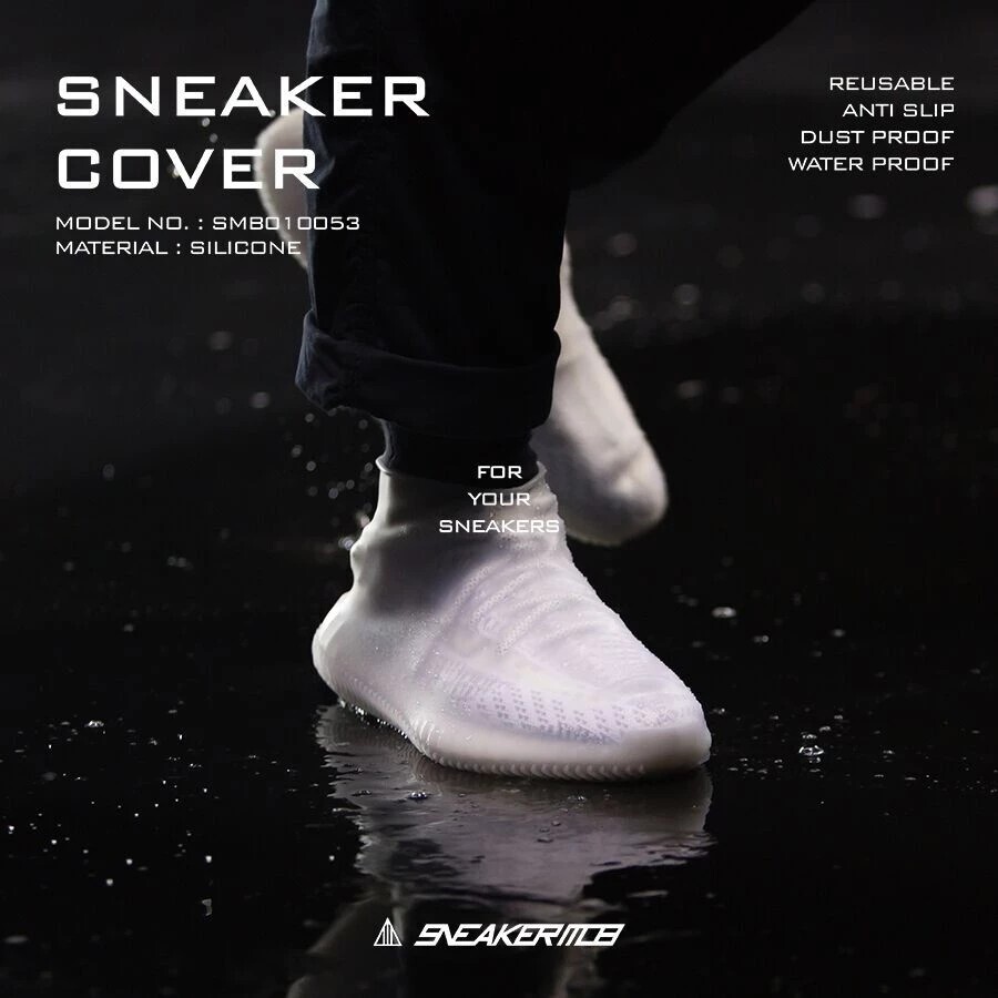【逢甲 FUZZY】SNEAKER MOB COVER 防水鞋套 黑 白 防水 鞋套