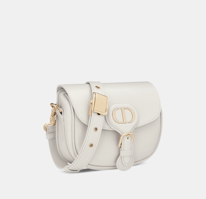 Dior Small Dior Bobby Box Calfskin Bag Latte