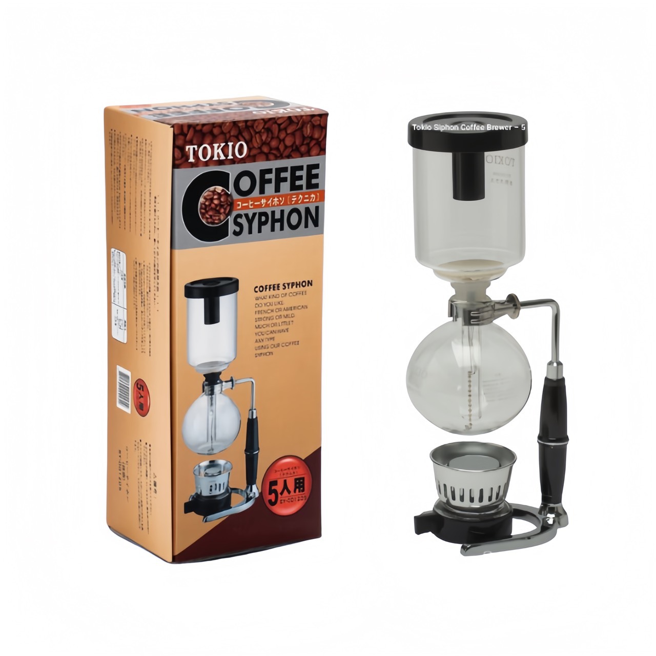 TOKIO 虹吸式咖啡壺 3人份 - 福利品