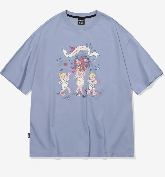 CPGN STUDIO / Angel Short  T-shirt / blue Gray /  JUL25