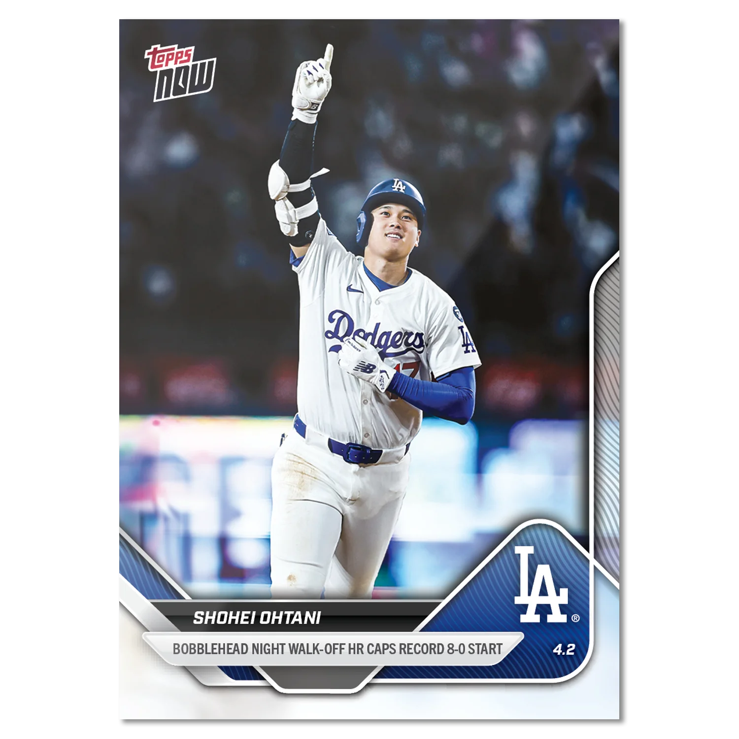 大谷翔平 2025 MLB Topps NOW 球員卡 Card 35
