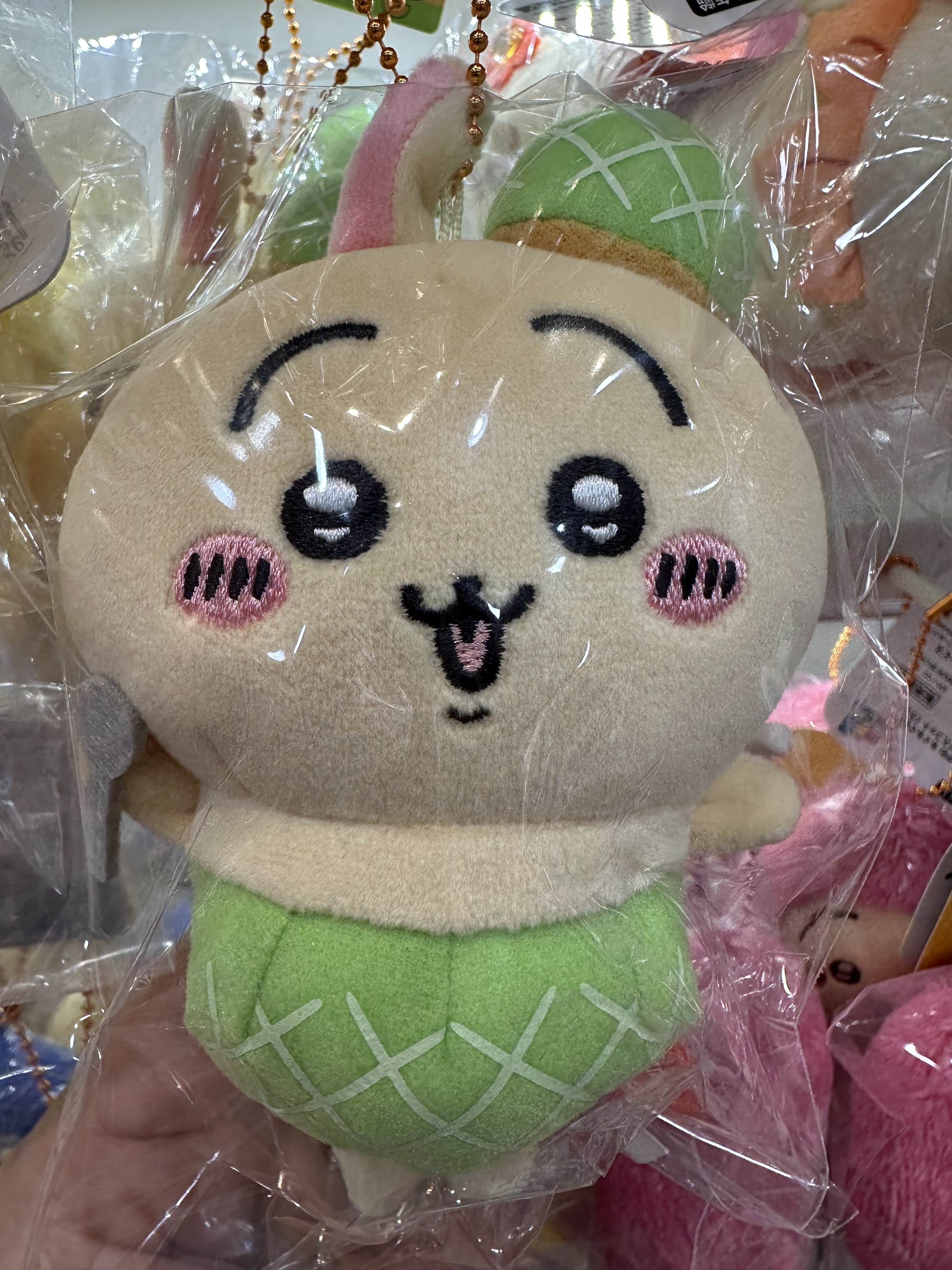 日本北海道限定 chiikawa 吉伊卡哇 哈密瓜系列