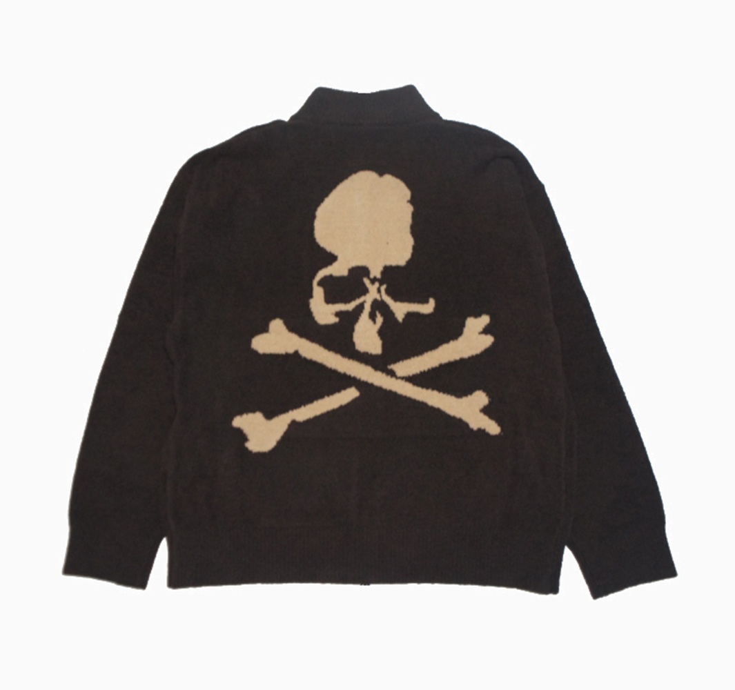 RE-STOCK: MASTERMIND WORLD LOUNGE FULL-ZIP TRACK JACKET - BROWN PRE ORDER ITEM (預訂中)