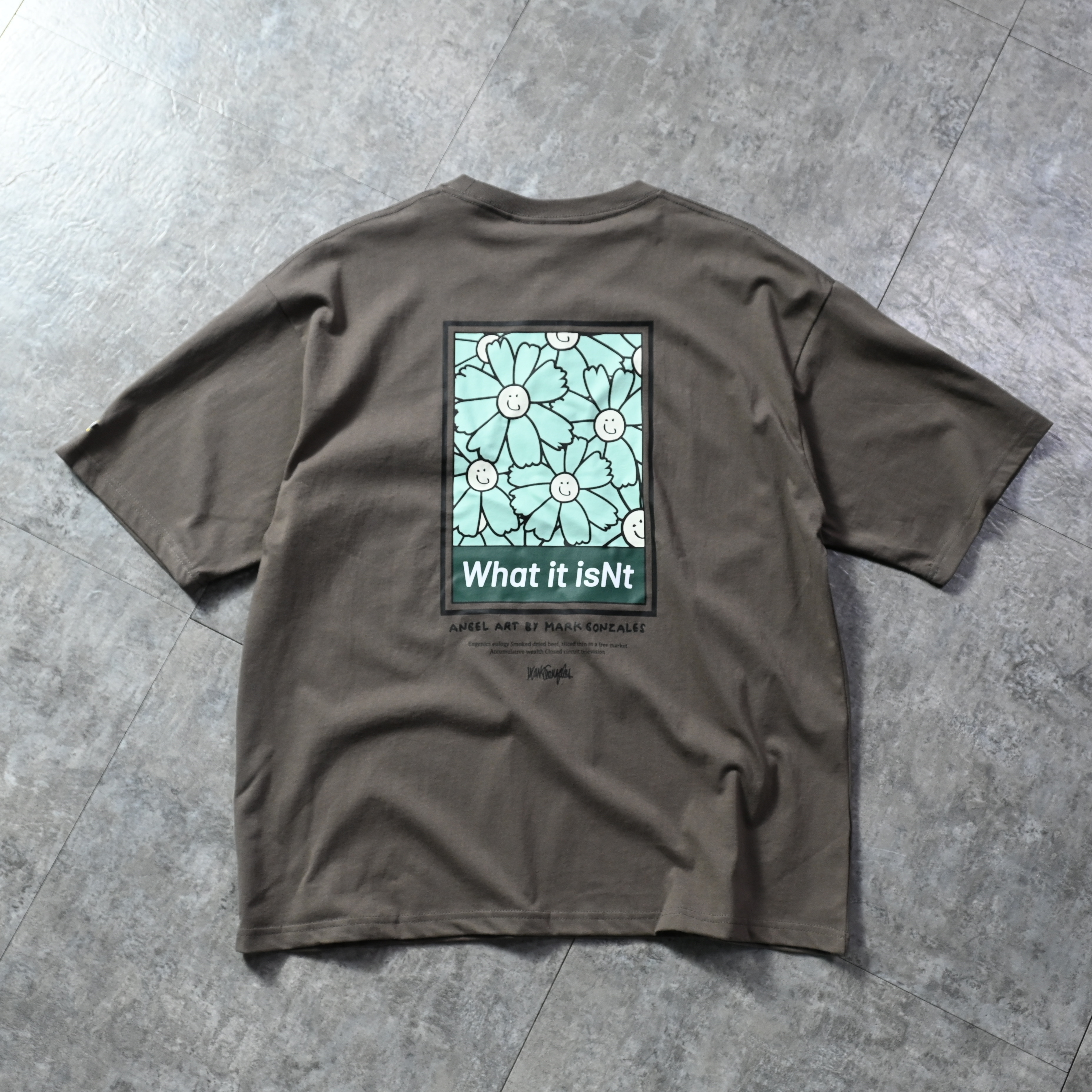 (What it isNt) ART BY MARK GONZALES Multi Flower Tee