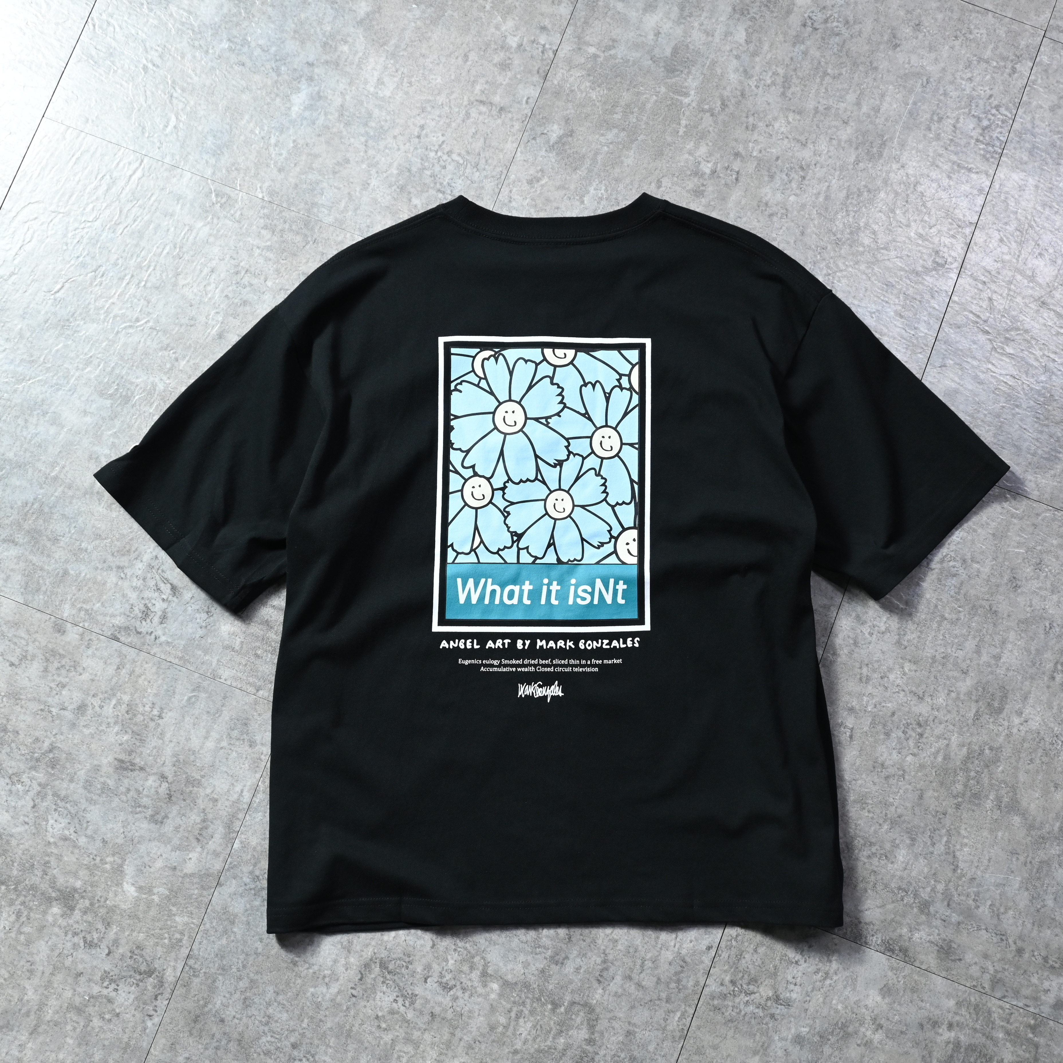 (What it isNt) ART BY MARK GONZALES Multi Flower Tee