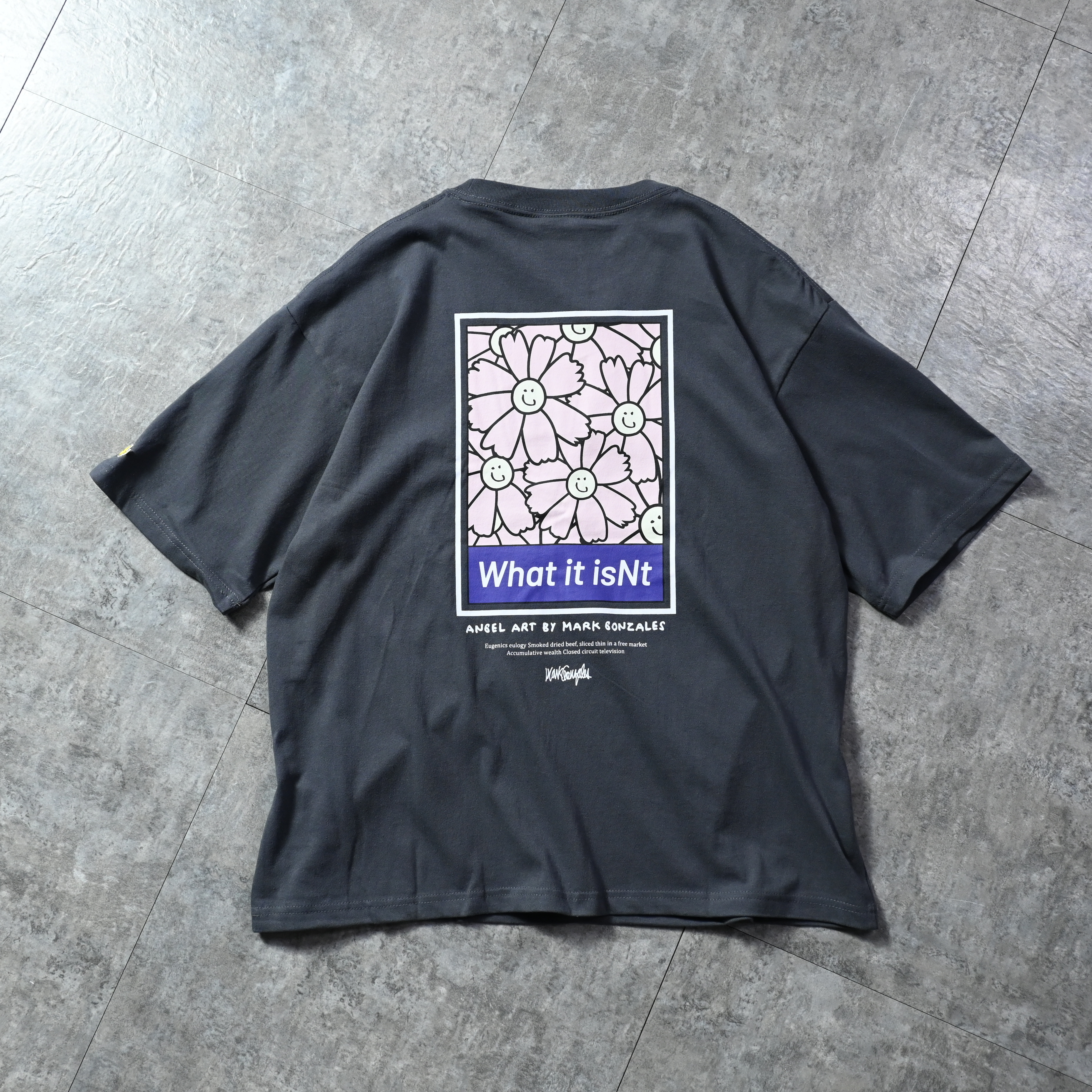 (What it isNt) ART BY MARK GONZALES Multi Flower Tee