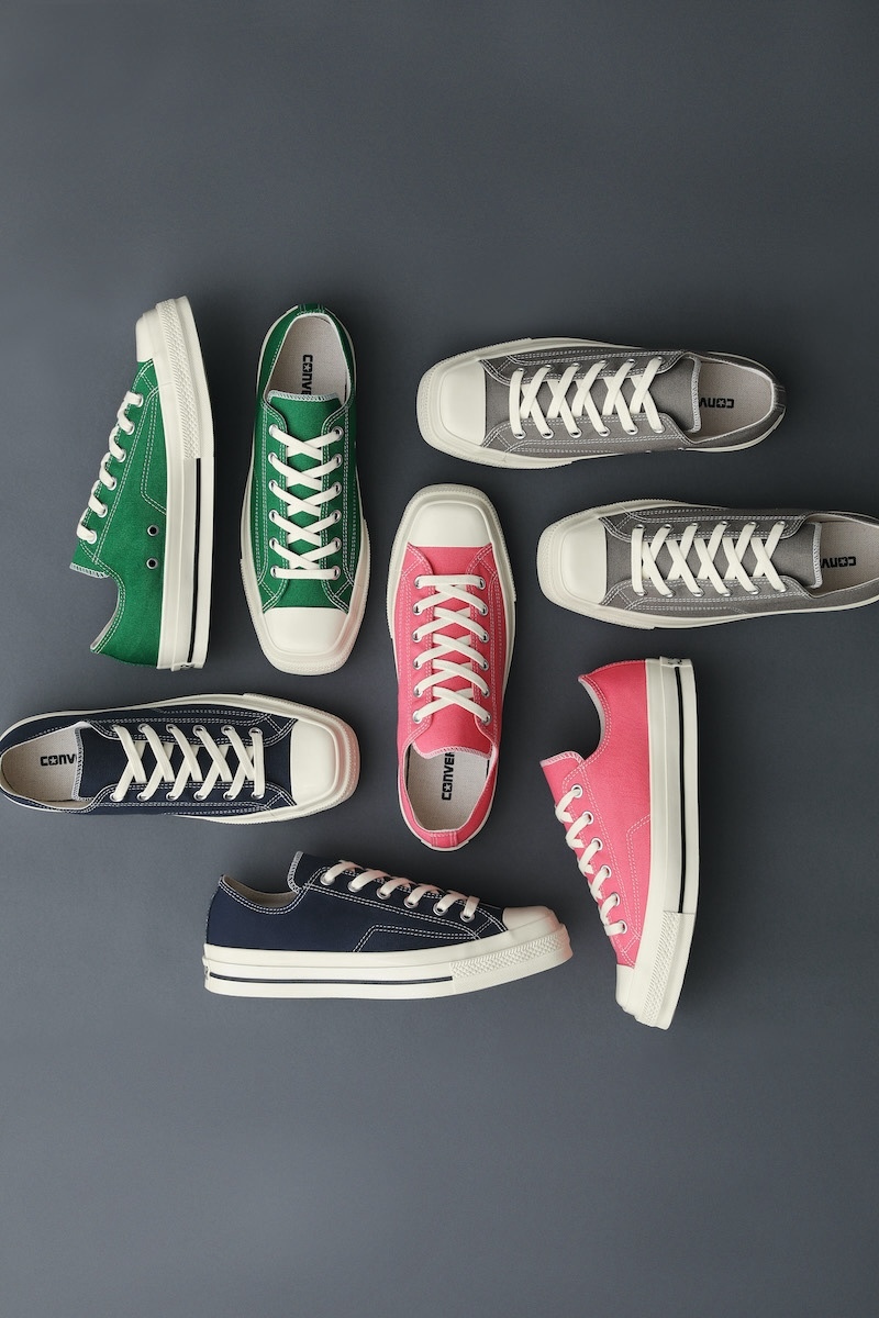 【Focus Store】預購 Converse All Star Squaretoe Ox 六色 黑 米白 藍 灰褐 綠 粉 方頭 帆布鞋 1970 31316070