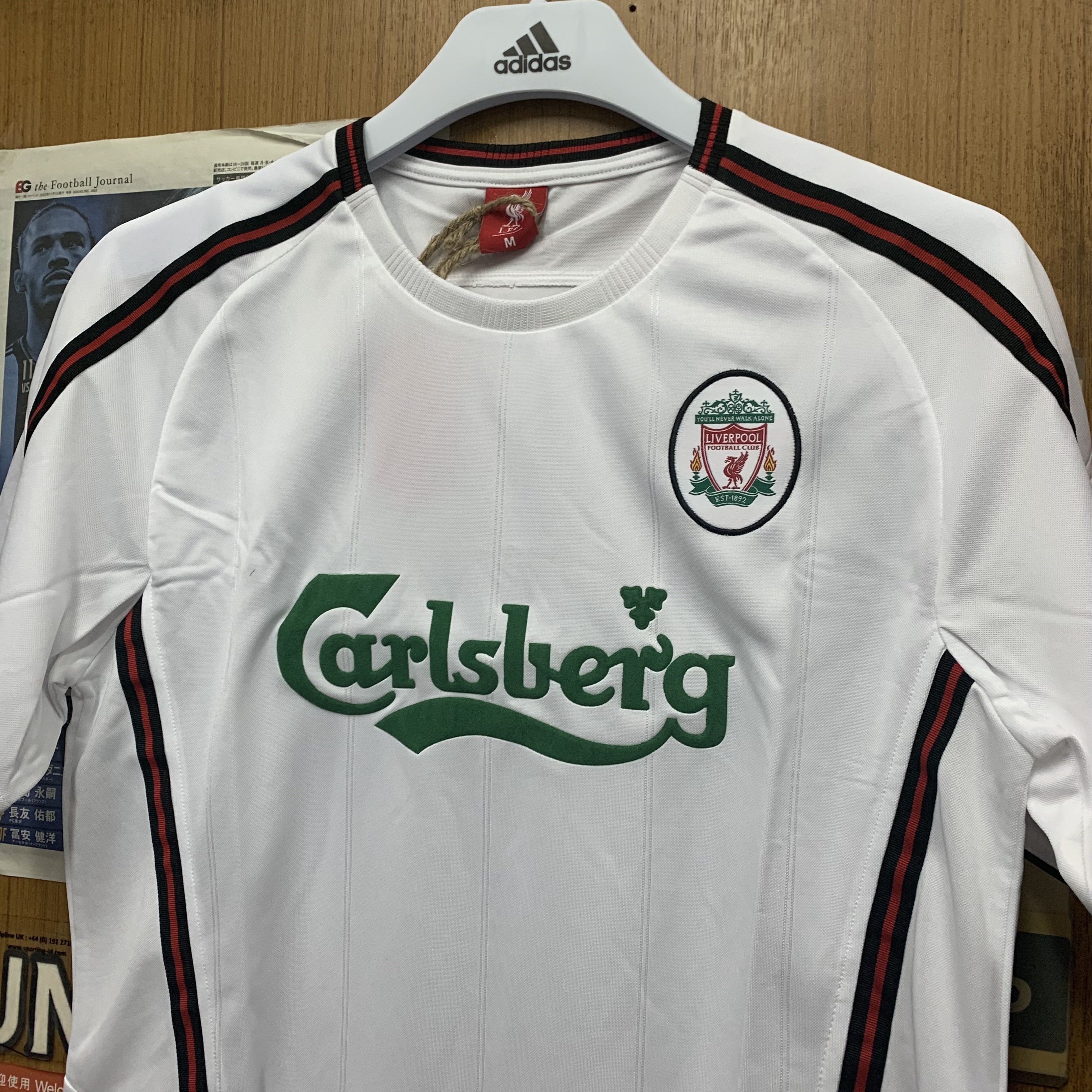 2003 Liverpool Retro Away Carlsberg Shirt