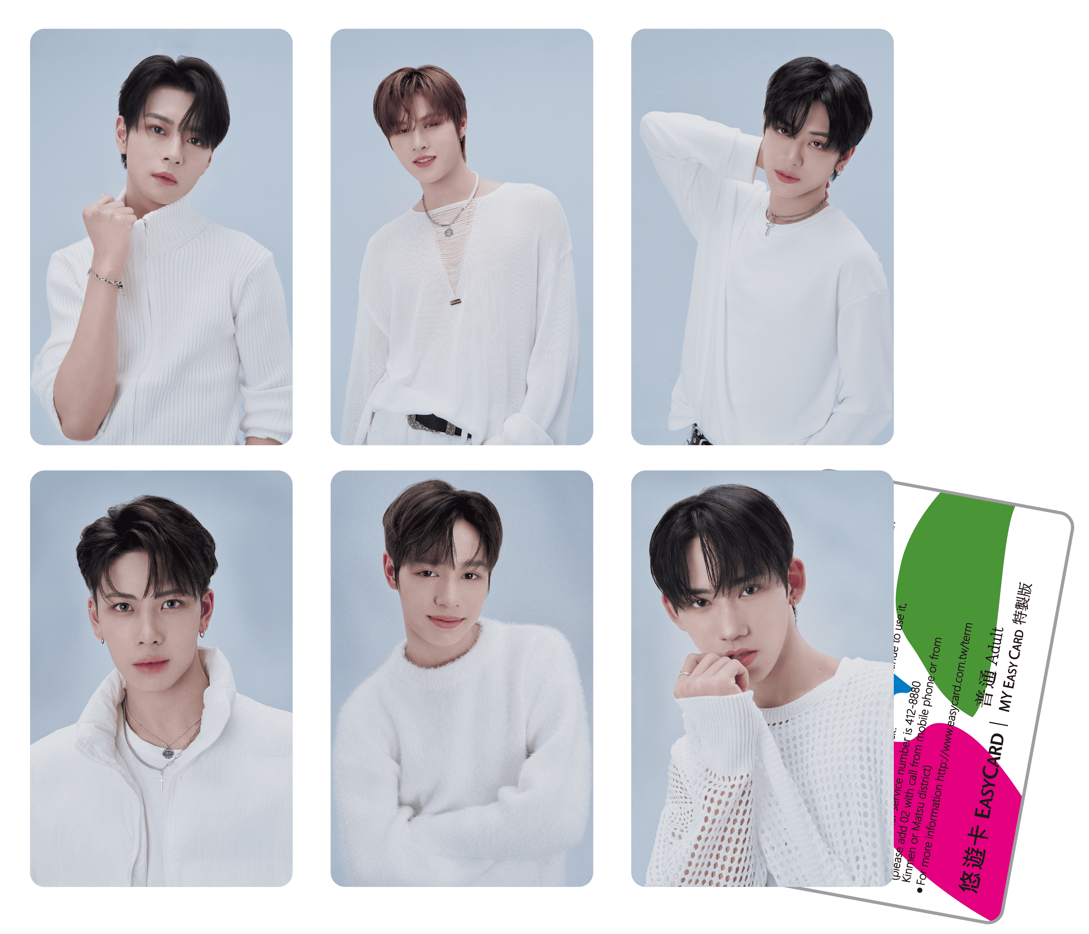 SEVENTOEIGHT平面悠遊卡 (6款)